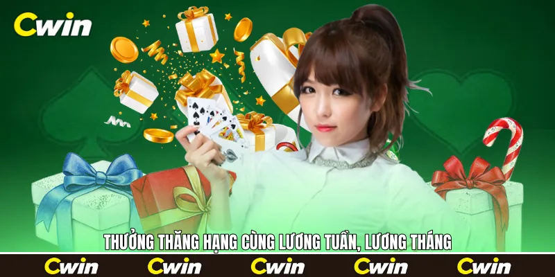 Thưởng thăng hạng cùng lương tuần, lương tháng